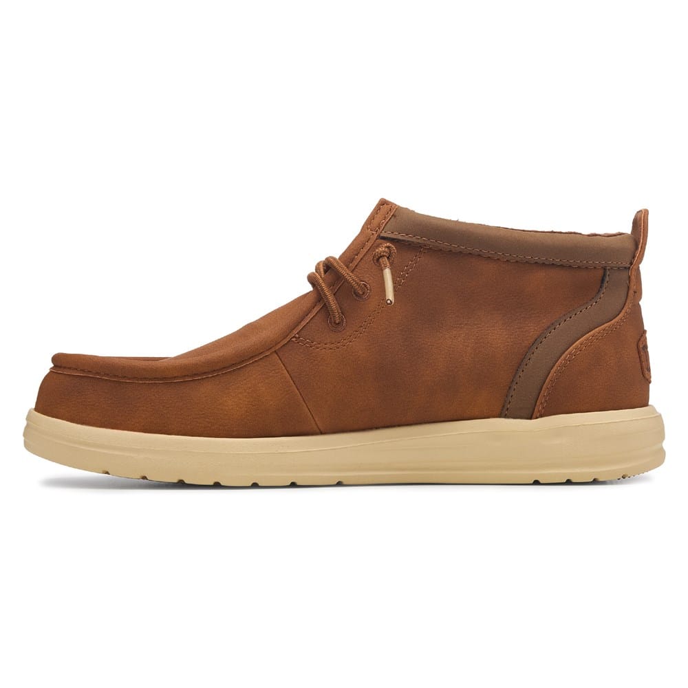 Bottines Hey Dude Wally Mid Gripr - Confort, Style Et Polyvalence En Marron - 7