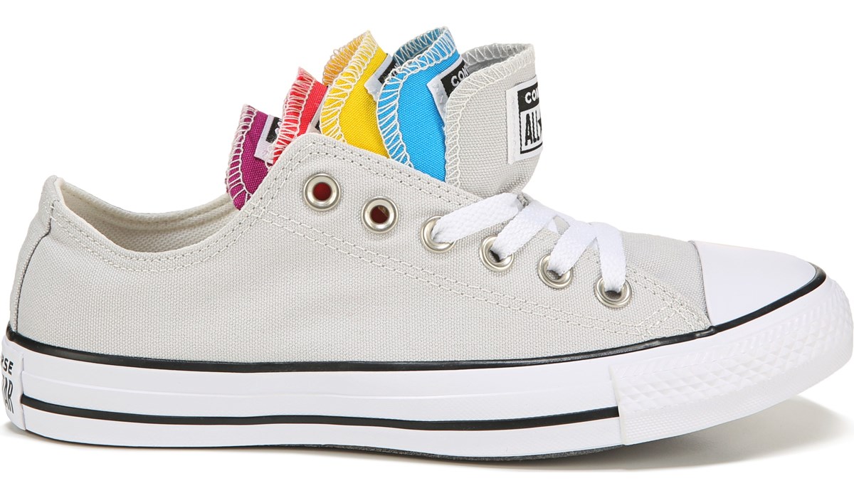 Converse Women's Chuck Taylor All Star Multi Tongue Low Top Sneaker