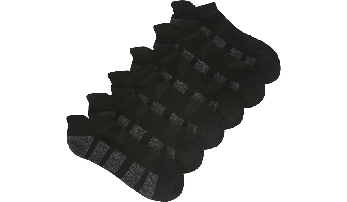 Men's 6 Pack Cushioned Low Cut Tab Socks - Right