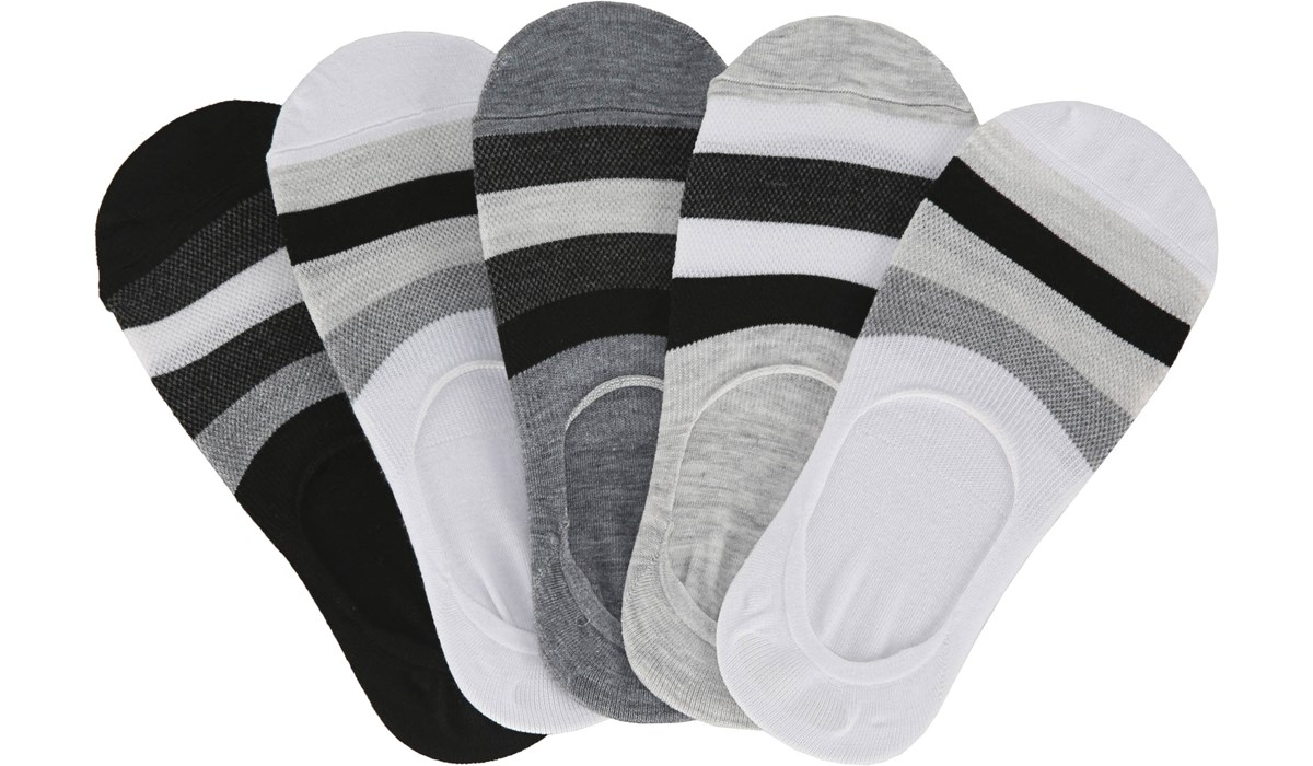 Women's 5 Pack Footie Liner Socks - Right