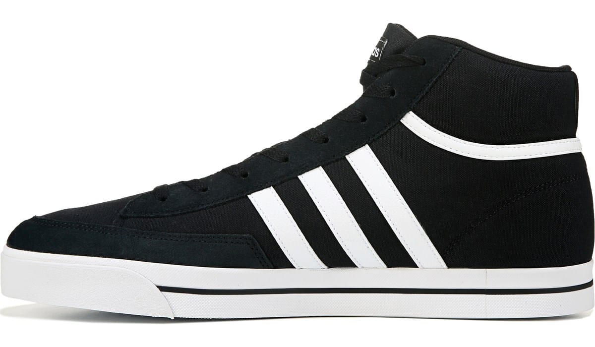 adidas Men's Retro Vulc High Top Shoe White, Sneakers and Athletic Shoes,  Famous Footwear