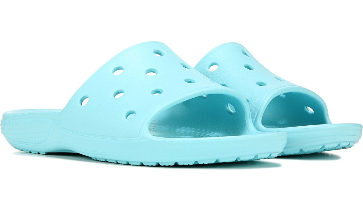 womens blue crocs