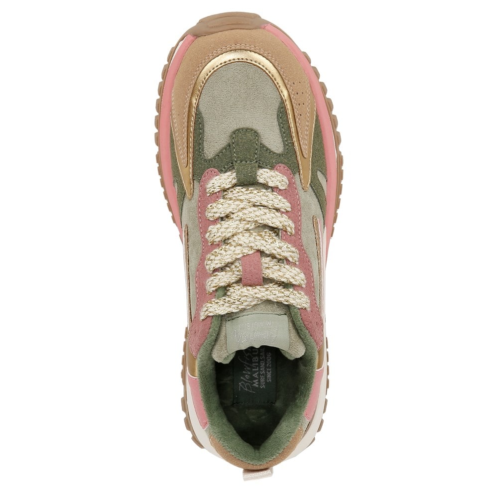 レオ✵ Blowfish Malibu Women's Leo Retro Lace Up Sneaker | Famous