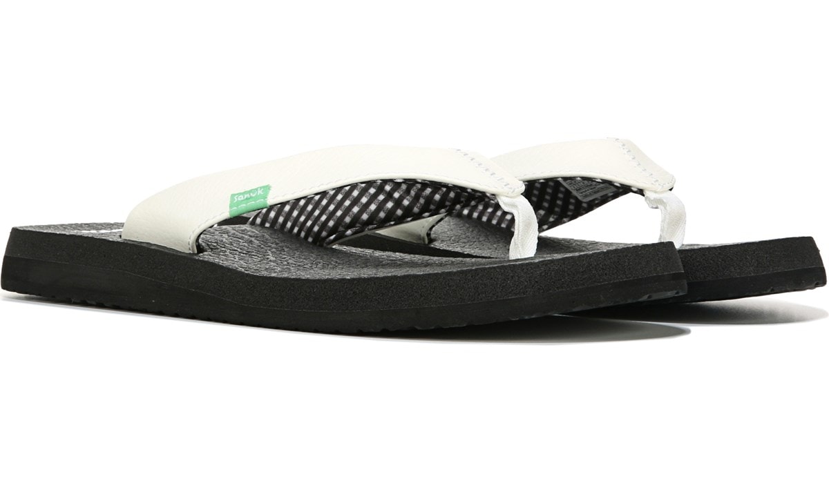 STQ Flip Flop For Women Arch Support Thong Sandals Comfortable Yoga Mat Flip  Flops For Beach