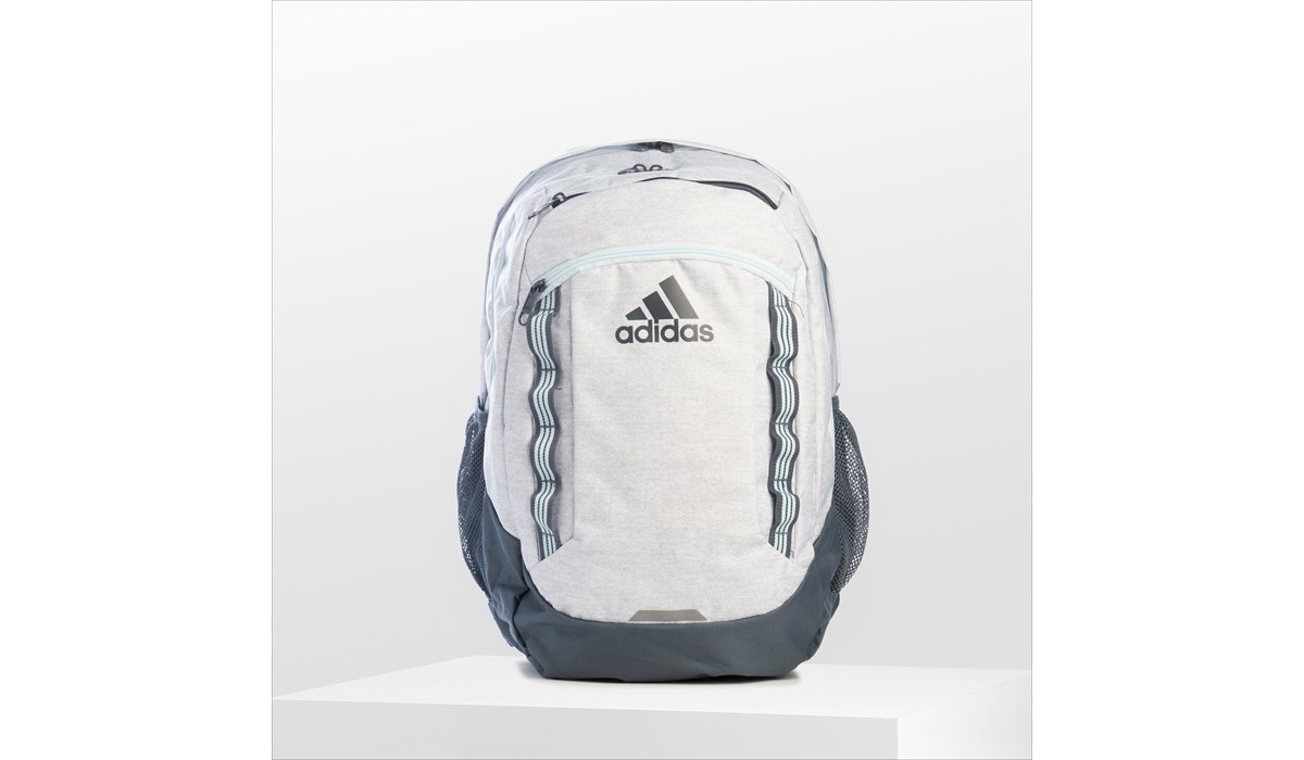 adidas Excel V Laptop Backpack White, Bags, Famous Footwear
