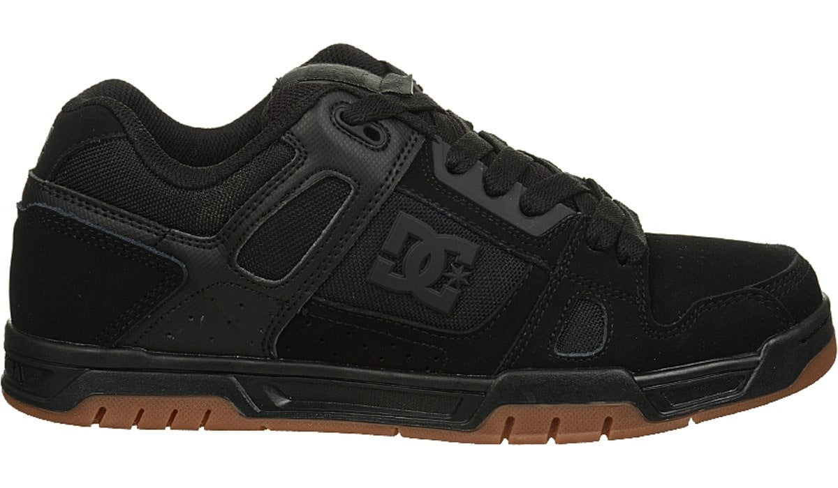 DC Shoes Men's Stag Skate Shoe Black, Sneakers and Athletic Shoes, Famous  Footwear