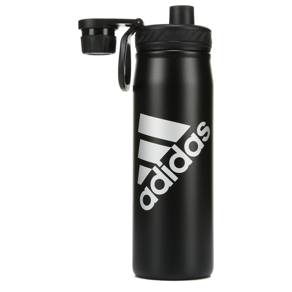 adidas Steel 600 Metal Straw Water Bottle Black