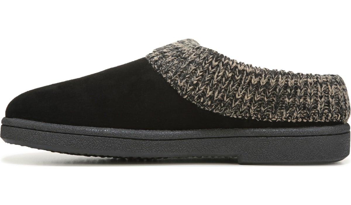 clarks knit collar clog