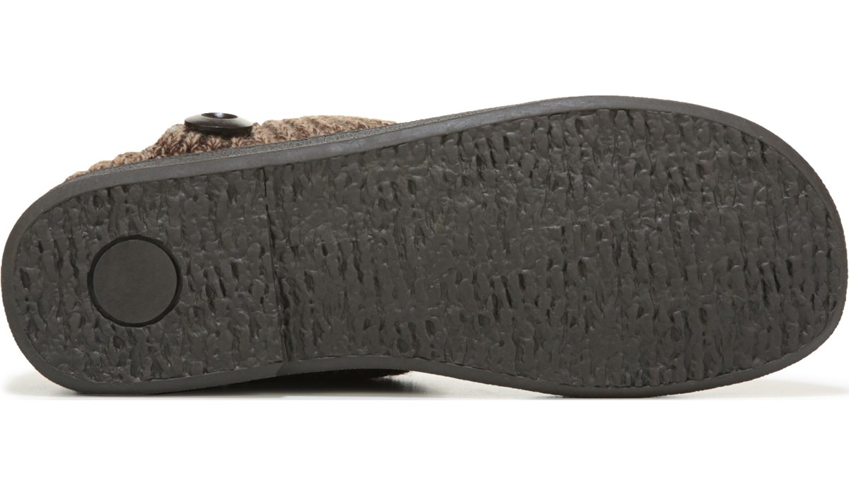 clarks knit scuff slipper