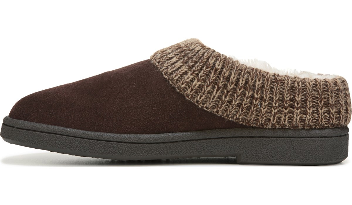 clarks knit scuff slipper