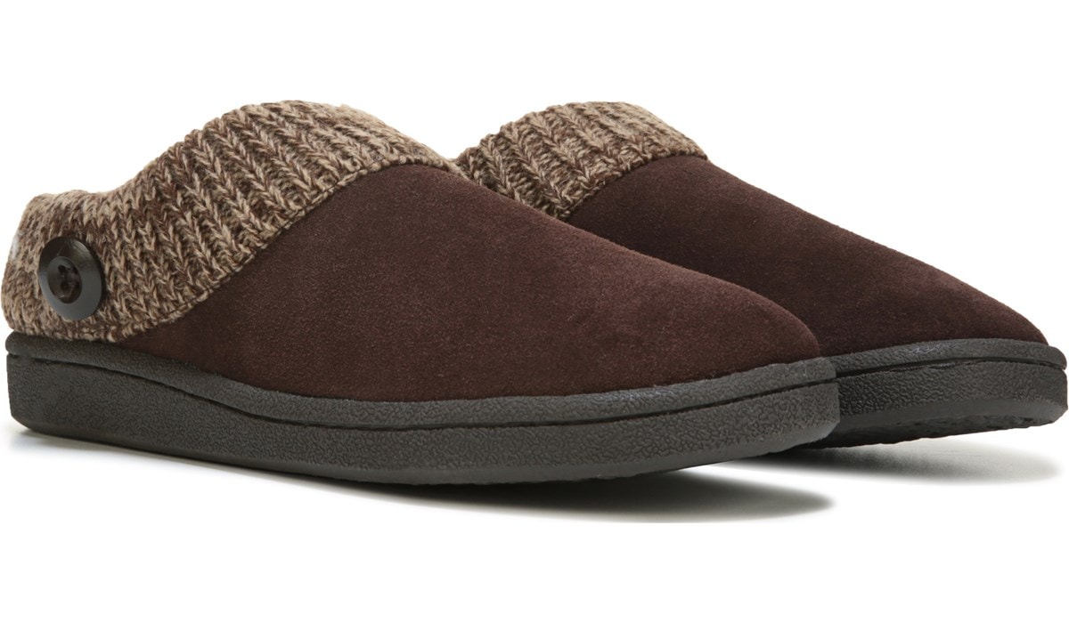 Clarks Women's Knit Collar Clog Slipper 