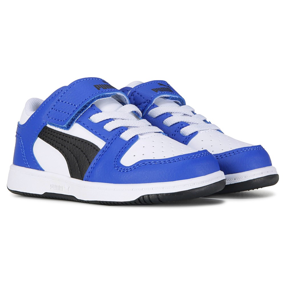 PUMA Kids' Rebound Layup Low Top Sneaker Toddler | Famous Footwear