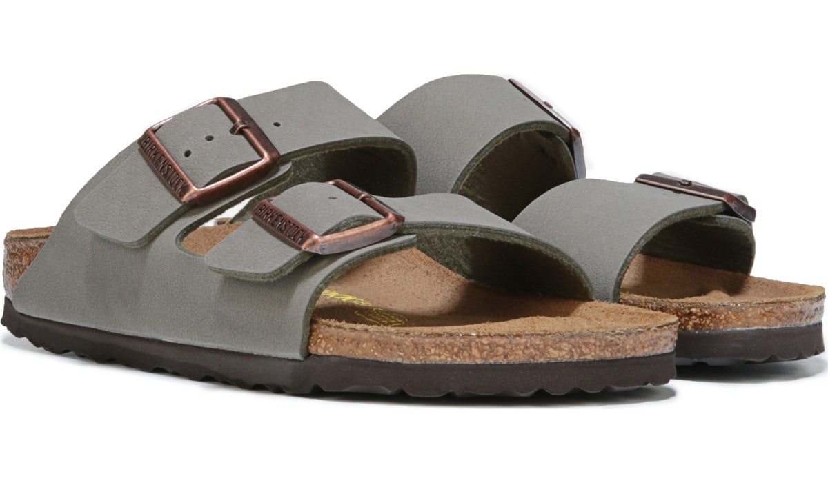 Birkenstock Women's Arizona Footbed Sandal Tan, Sandals, Famous Footwear