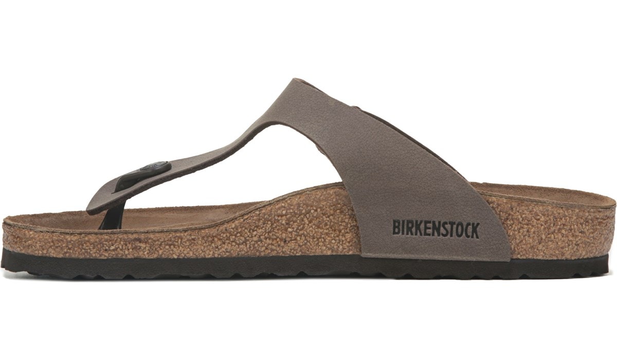 Birkenstock Women's Gizeh Footbed Sandal Brown, Sandals, Famous Footwear