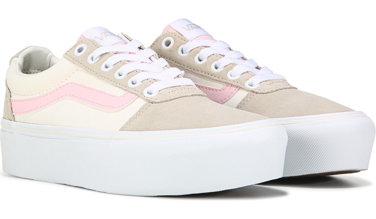 Vans Women's Ward Low Top Platform Sneaker | Famous