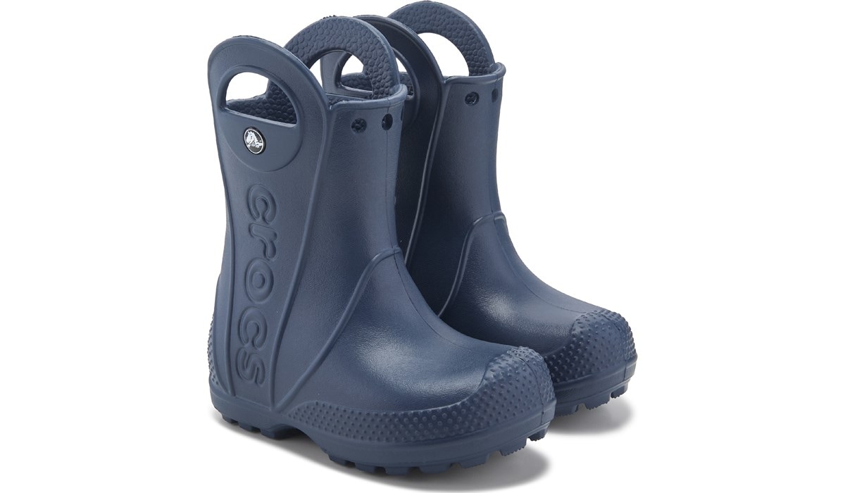 Navy toddler rain boots outlet