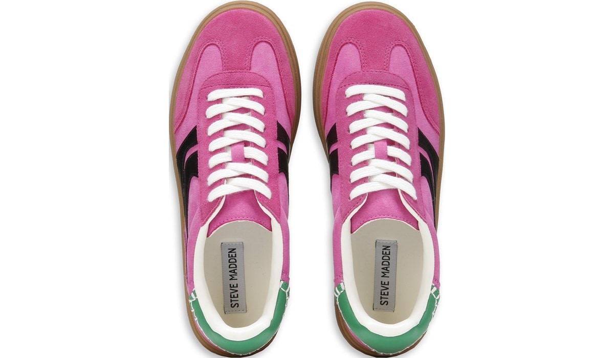 【Steve Madden】 DODGE スニーカー ライトピンク DODGE Light Pink Low-Top Platform Women's Sneaker – Steve Madden