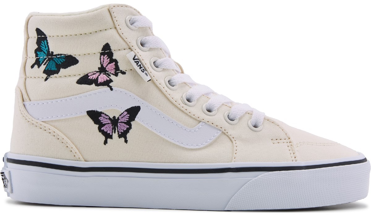Butterfly Vans Girls Checkerboard Vans Filmore Butterfly