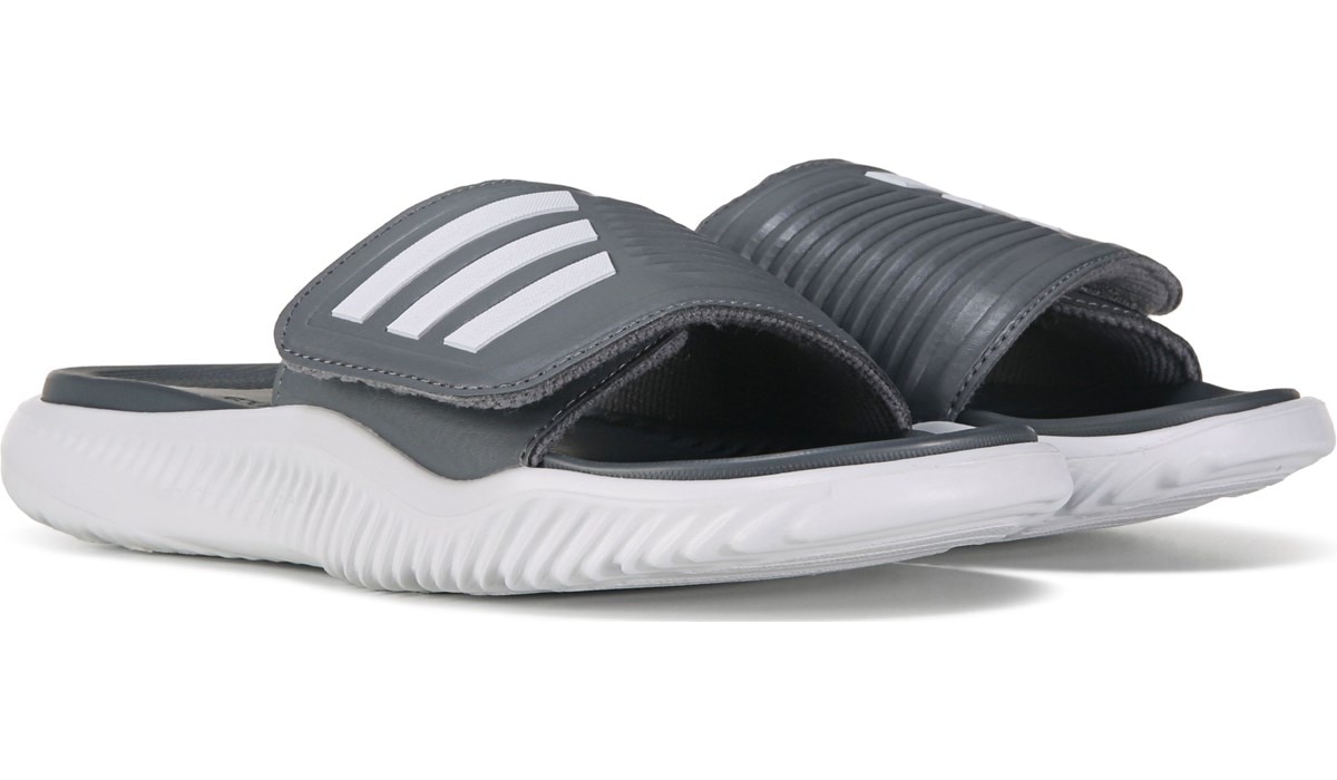 forligsmanden ørn Porto adidas Men's Alphabounce 2.0 Adjustable Slide Sandal | Famous Footwear