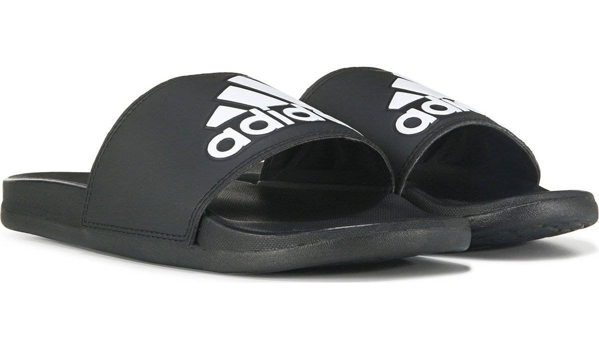 Bliver til Tolkning Så hurtigt som en flash adidas Men's Adilette Comfort Slide Sandal | Famous Footwear