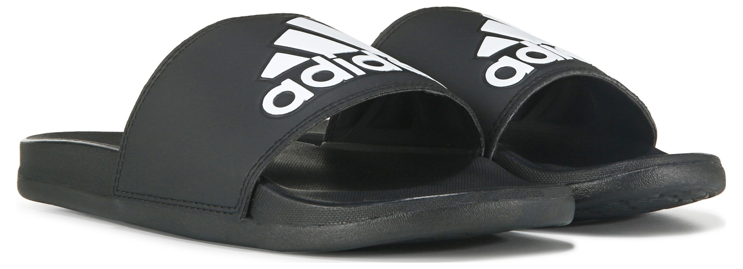 Bliver til Tolkning Så hurtigt som en flash adidas Men's Adilette Comfort Slide Sandal | Famous Footwear