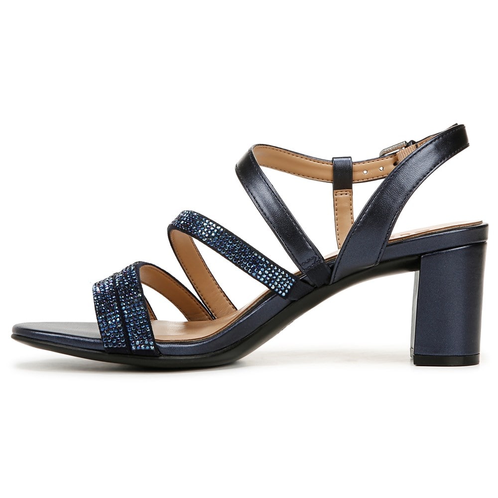 Heel Sandals Naturalizer Slip On Sandals Indiamart Ladies Navy