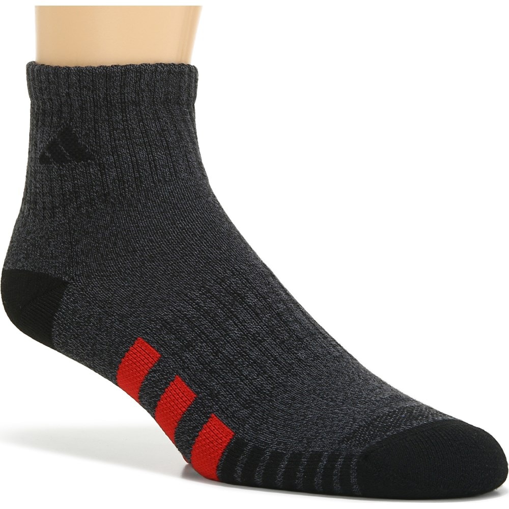 adidas Men s 3 Pack Cushioned 3.0 Ankle Socks Famous Footwear