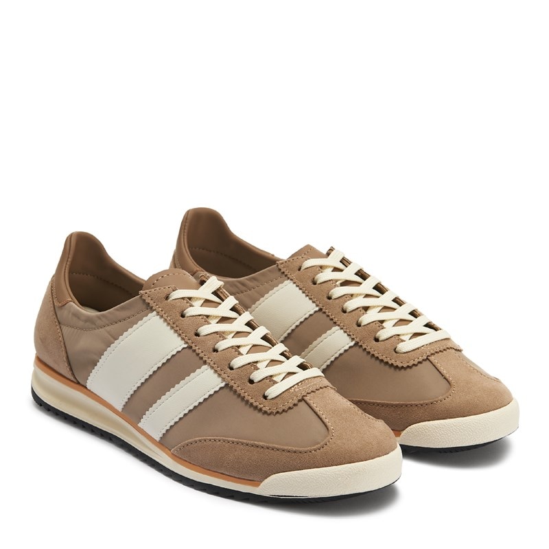 Madden Girl Women's Jumper Sneakers (Taupe/White) - Size 9.5 M
