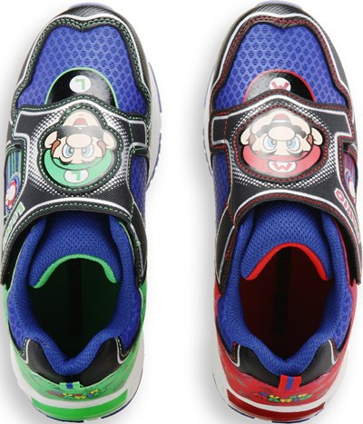 Super Mario Kids Mario Light Up Sneaker Toddler Little Kid Famous Footwear
