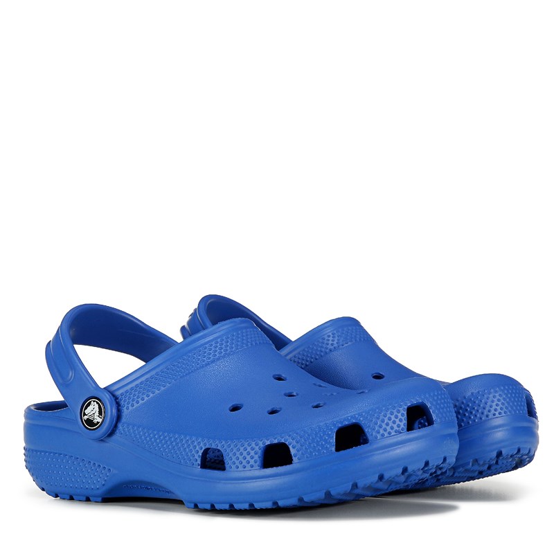 Crocs Kids' Classic Clog Little/Big Kid Shoes (Blue Bolt) - Size 6.0 M
