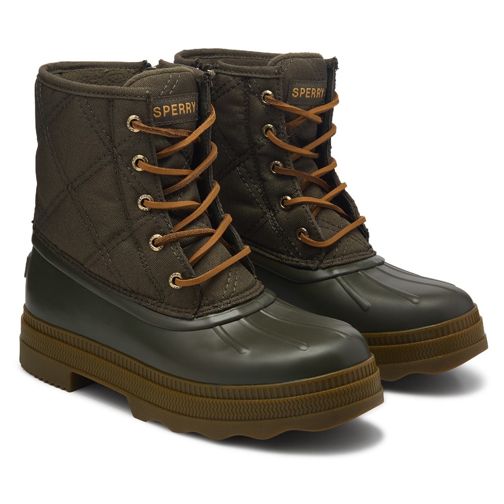 women's saltwater sperry duck boots