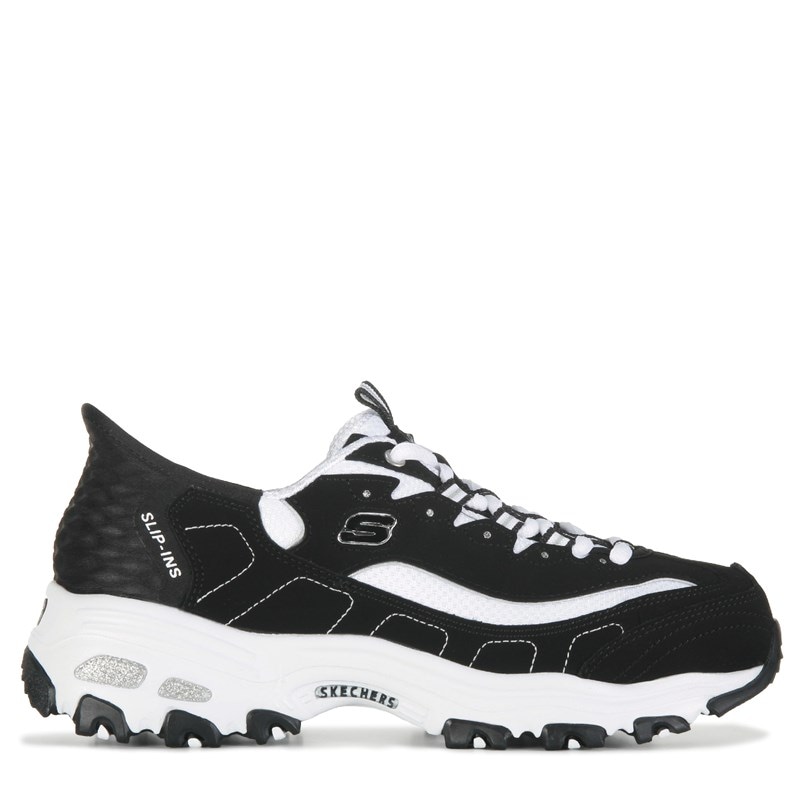 Skechers Women s Slip ins D Lites Medium Wide Sneaker Famous