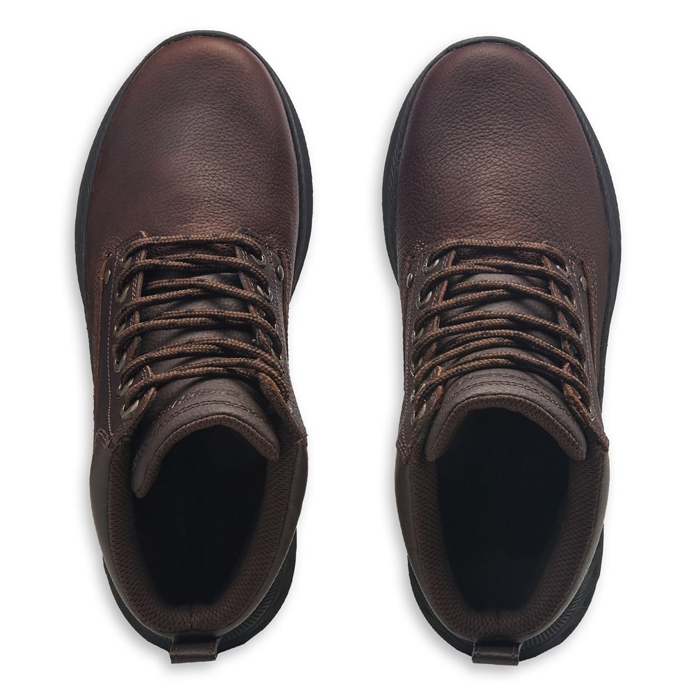 ブーツ TRACKER MID WG_BROWN Skechers Men's Pollard Goodyear Lace Up Boot | Famous Footwear
