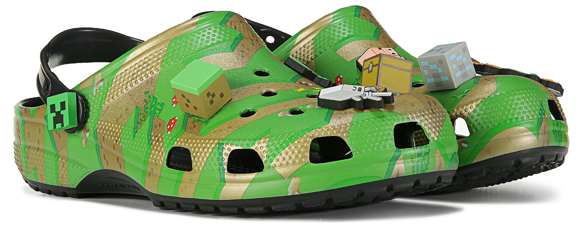 Crocs Classic Clog Minecraft Collab With Jibbitz Famous, 47 OFF