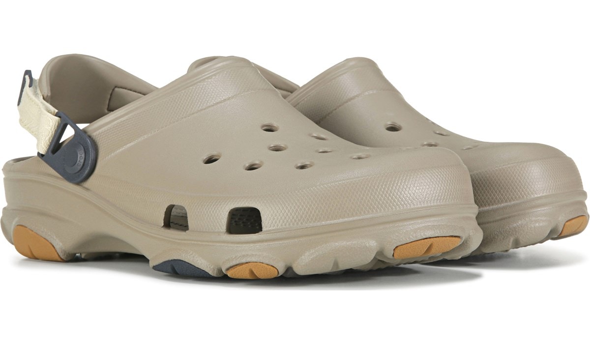 ★CROCS★ All Terrain Clog Khaki Multi 2063402F9 206340-2F9 Crocs All-Terrain Clog in Khaki/Multi | Union Jack Boots Canada
