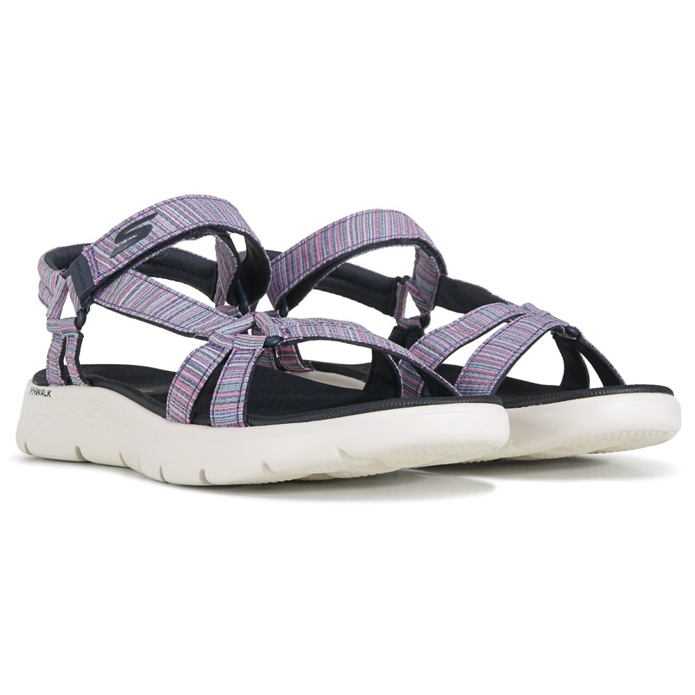 Skechers Go Walk Unique Flex Sandal | Famous Footwear