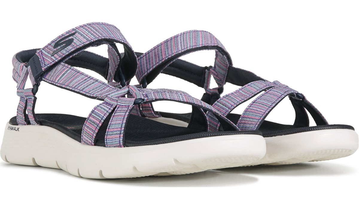 Skechers Go Walk Unique Flex Sandal | Famous Footwear