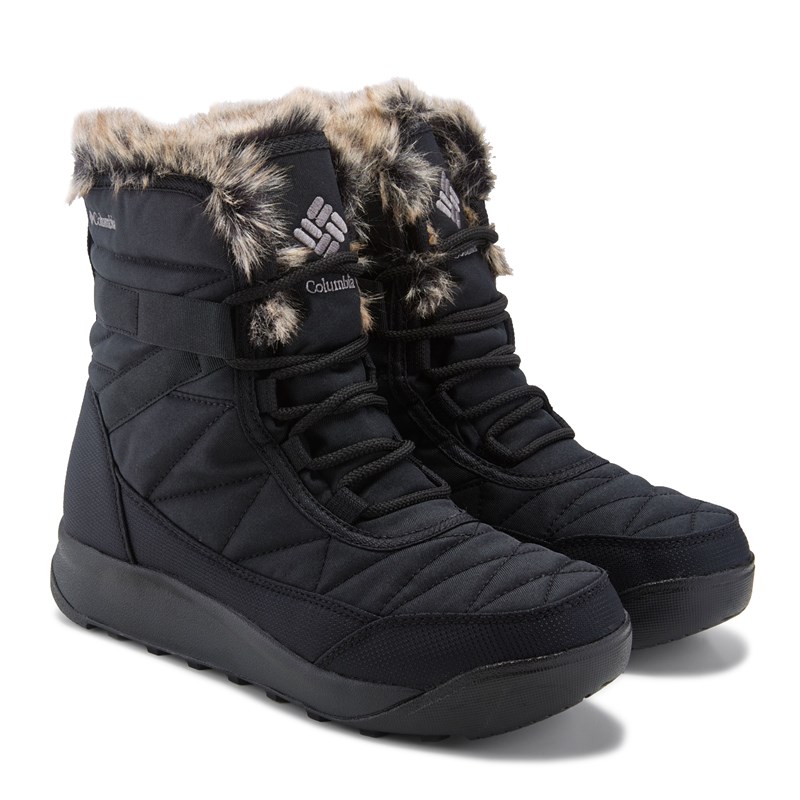 Columbia Women's Minx Shorty Iv Omni-Heat Waterproof Winter Boots (Black) - Size 9.5 M