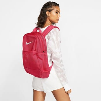 nike brasilia 4 lg mesh backpack Backpack, Light Magenta The Nike Brasilia mesh training backpack is a must Nike Brasilia Backpack (Extra Large,