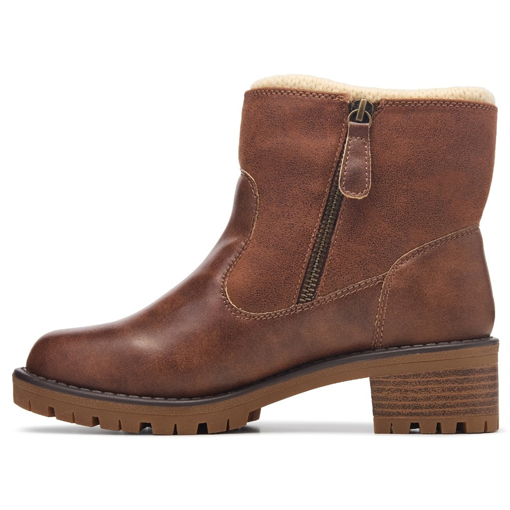 Women's Cashmere Zip Up Boot