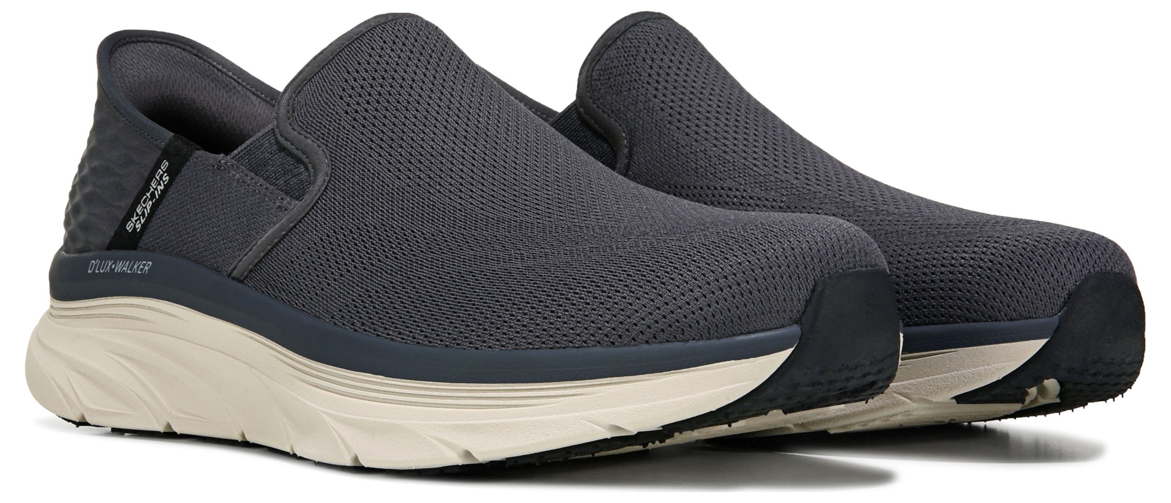 falda profundo por otra parte, Skechers Men's Slip-ins D'Lux Walker Oxford Wide Slip On | Famous Footwear