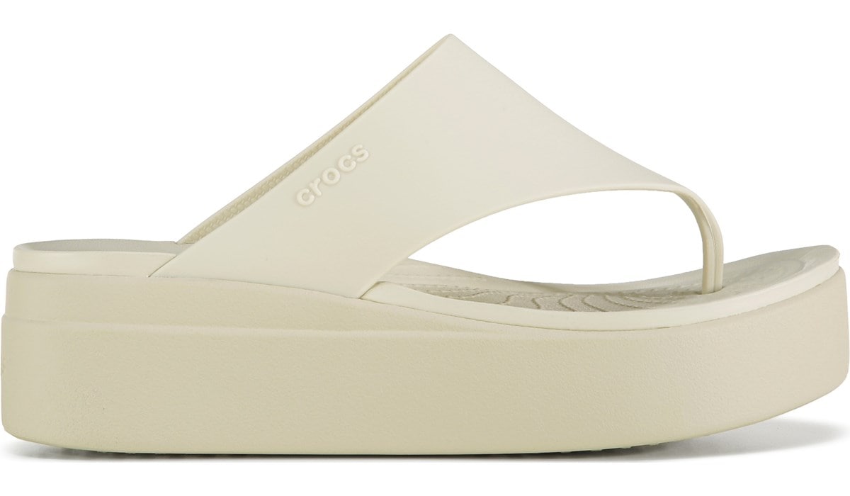 Crocs discount wedge flip
