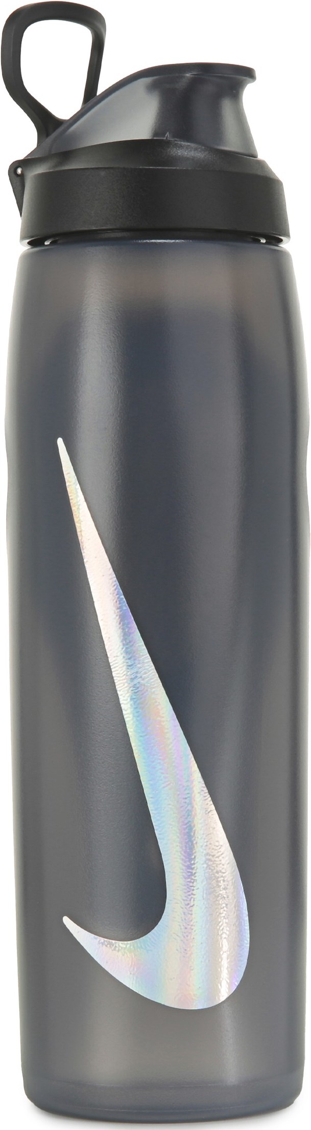 Nike Refuel Water Bottle with Locking Lid - Anthracite Black & Silviridescent - 32 oz