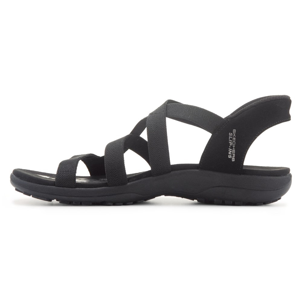Skechers Women's Slip-ins Reggae Slim Simply Stretch Sandal