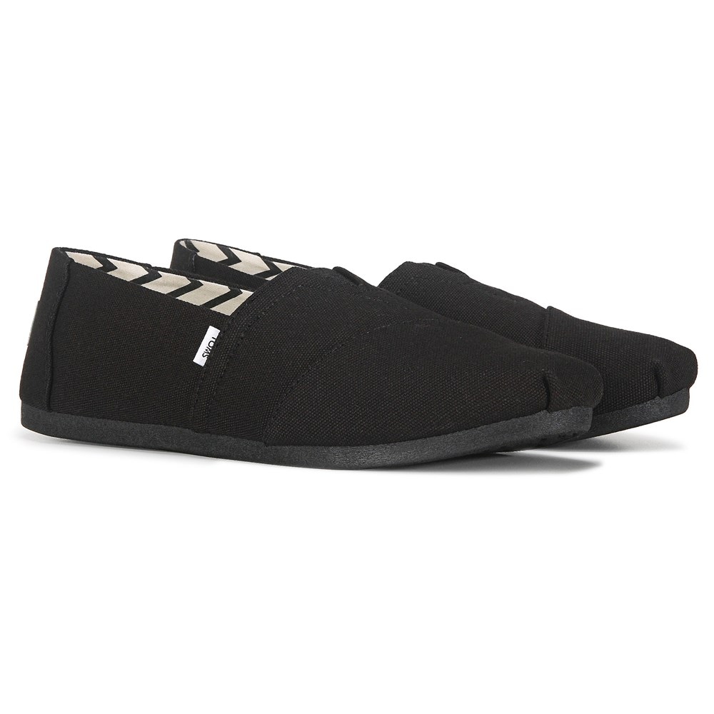 Toms Classic Alpargata Slip-On Sneaker in Black