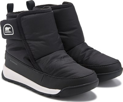 Sorel Little Childrens Whitney II Plus Bootie Waterproof Black Sea Salt 12