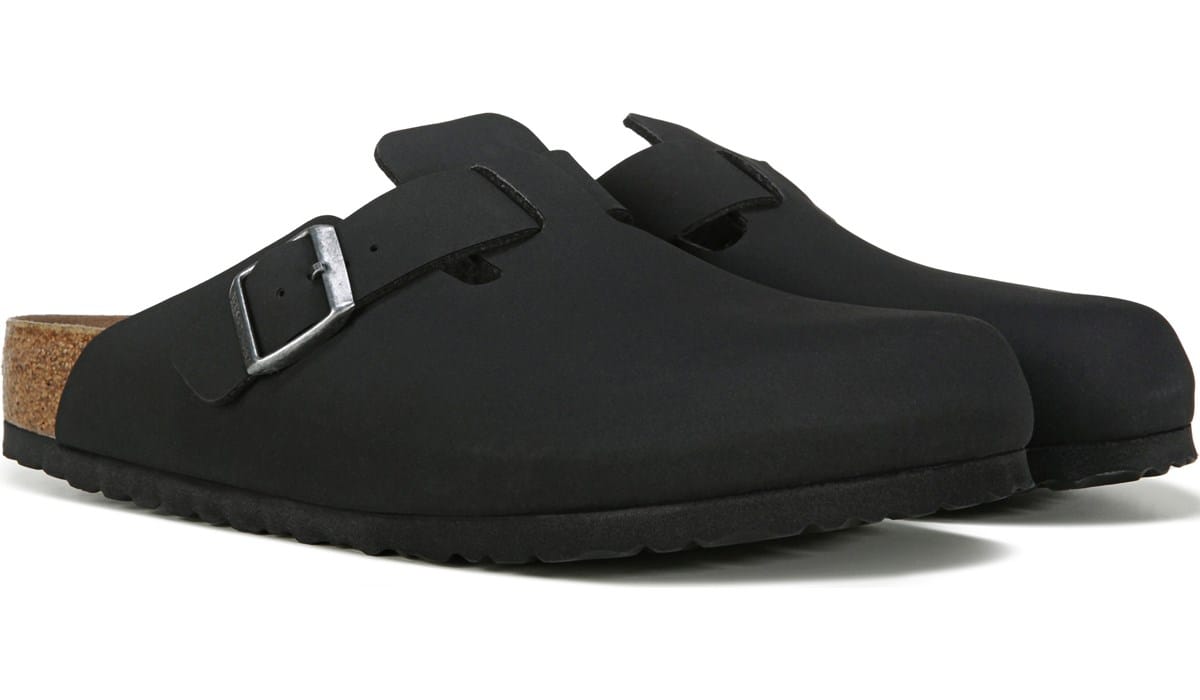 Birkenstock Men's Boston Vegan Clog | Famous Footwear
