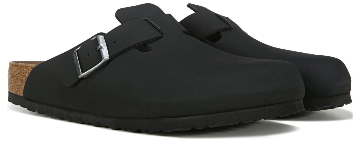Birkenstock Men's Boston Vegan Clog | Famous Footwear