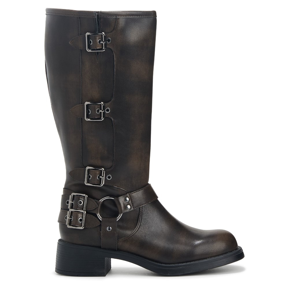 womens buckle boots