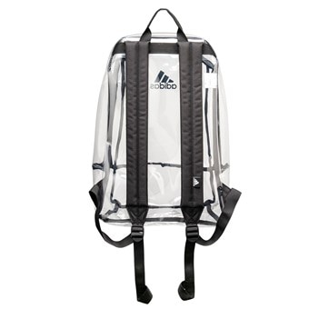 Adidas see through backpack sales